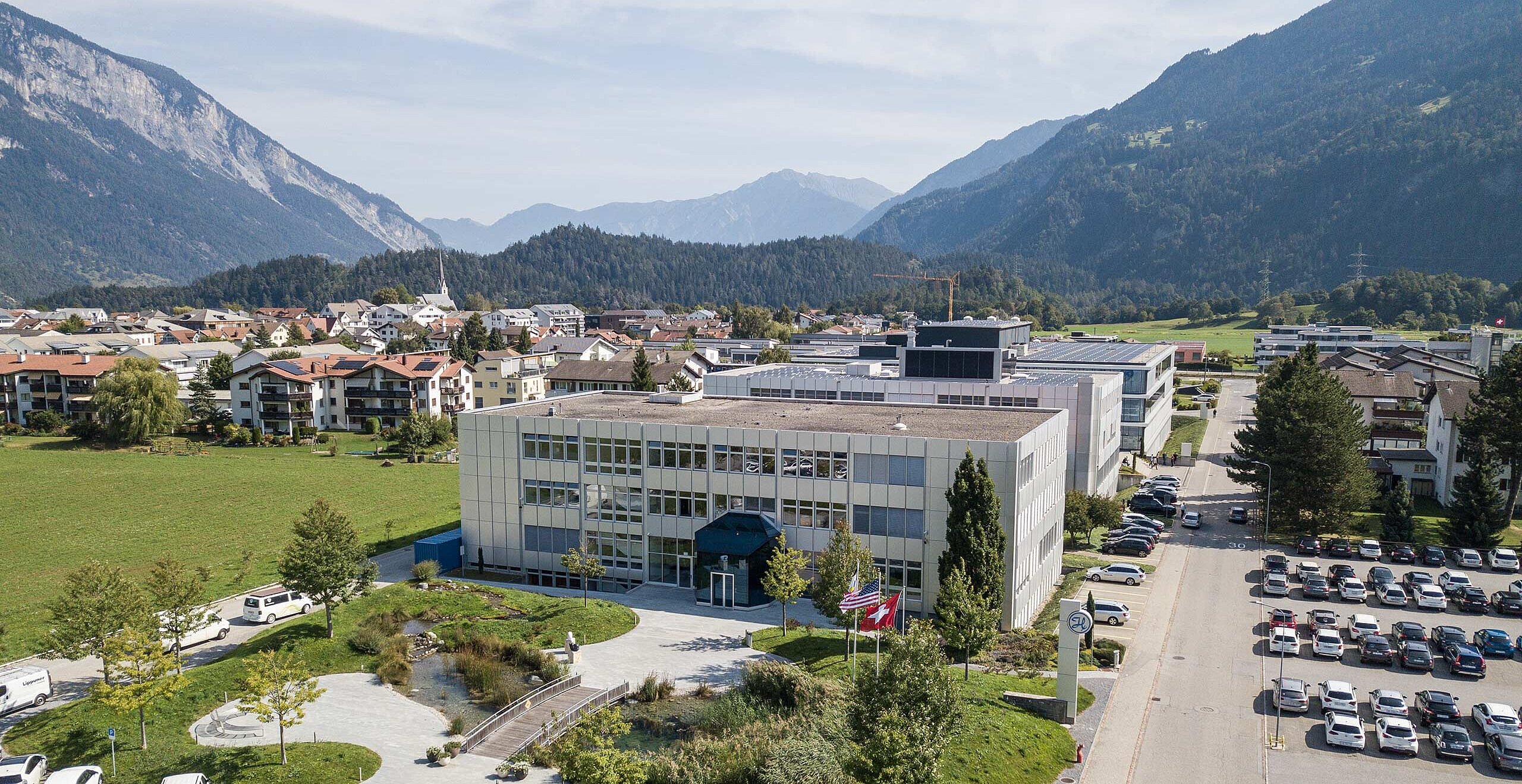 Der Hauptsitz der Hamilton Group in Bonaduz in der Schweiz